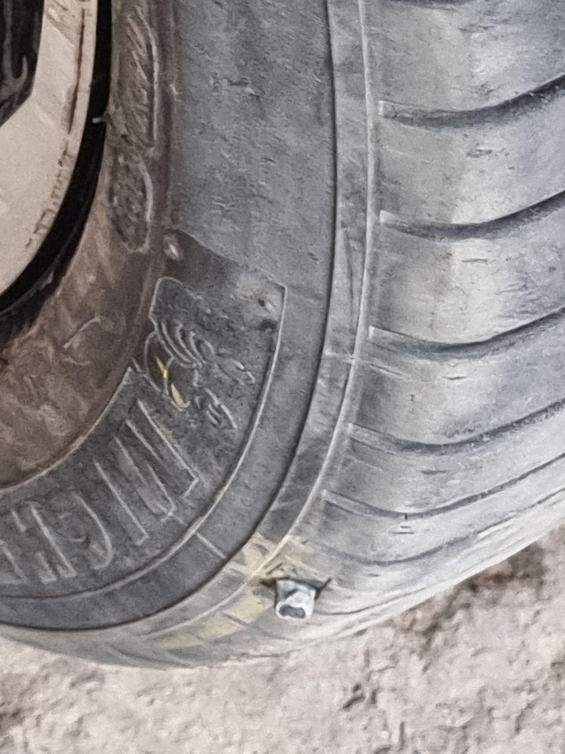 Extended tyre life after puncture repair